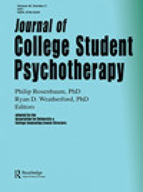 Journal Of College Student Psychotherapy杂志