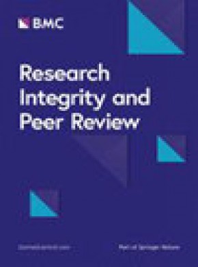 Research Integrity And Peer Review杂志