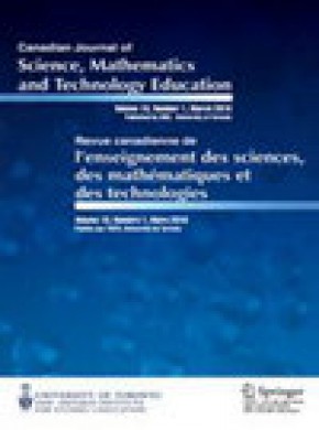 Canadian Journal Of Science Mathematics And Technology Education杂志