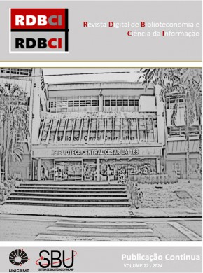 Rdbci-revista Digital De Biblioteconomia E Ciencia Da Informacao