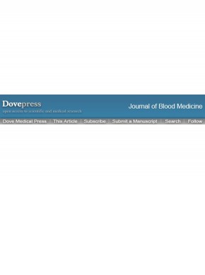 Journal Of Blood Medicine杂志