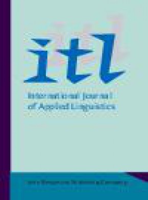 Itl-international Journal Of Applied Linguistics杂志