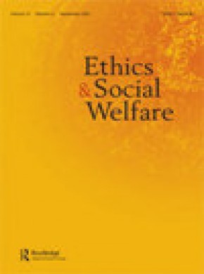 Ethics And Social Welfare杂志