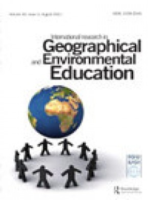 International Research In Geographical And Environmental Education杂志