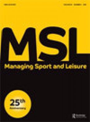 Managing Sport And Leisure杂志