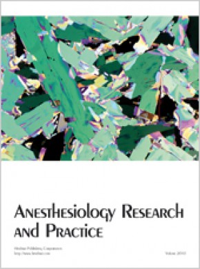 Anesthesiology Research And Practice