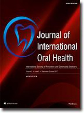 Journal Of International Oral Health杂志