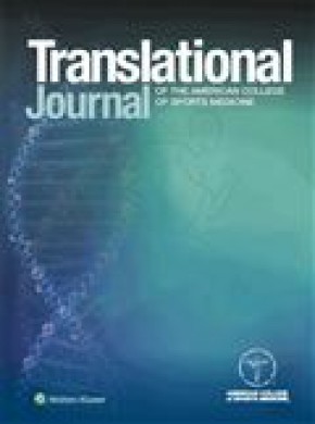 Translational Journal Of The American College Of Sports Medicine杂志