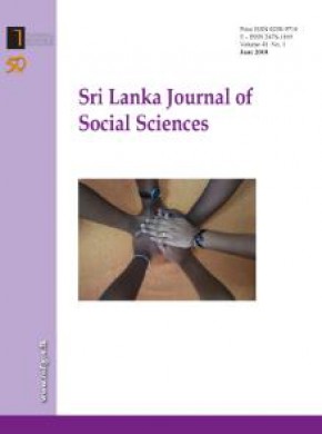 Sri Lanka Journal Of Social Sciences杂志