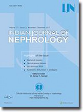 Indian Journal Of Nephrology杂志