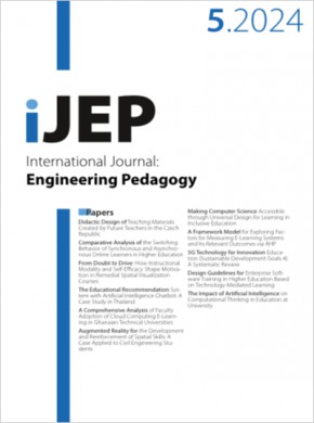 International Journal Of Engineering Pedagogy杂志