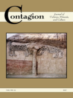 Contagion-journal Of Violence Mimesis And Culture杂志