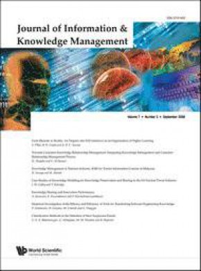 Journal Of Information & Knowledge Management杂志