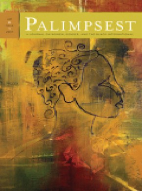 Palimpsest-a Journal On Women Gender And The Black International杂志