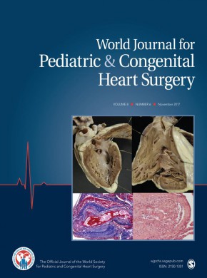 World Journal For Pediatric And Congenital Heart Surgery杂志