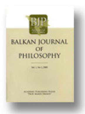 Balkan Journal Of Philosophy杂志