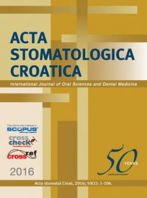 Acta Stomatologica Croatica杂志