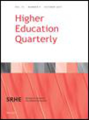 Higher Education Quarterly杂志