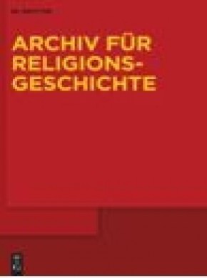 Archiv Fur Religionsgeschichte杂志