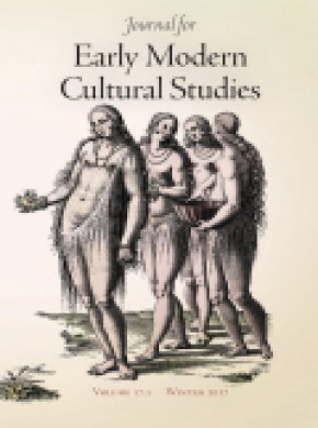 Journal For Early Modern Cultural Studies杂志