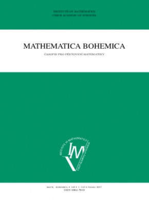 Mathematica Bohemica杂志