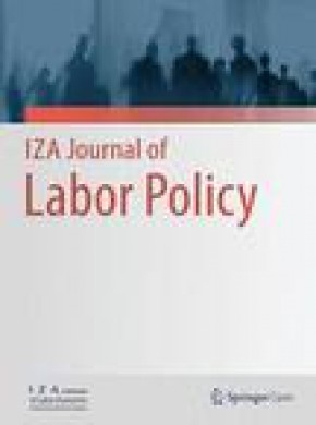 Iza Journal Of Labor Policy杂志