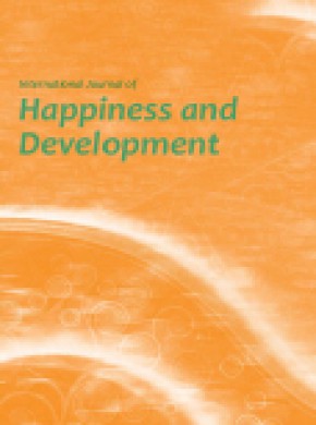 International Journal Of Happiness And Development