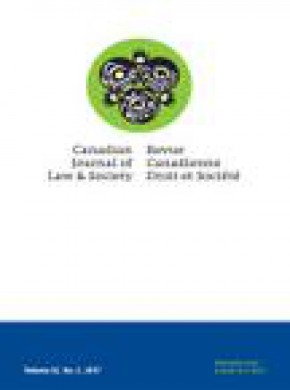 Canadian Journal Of Law And Society杂志