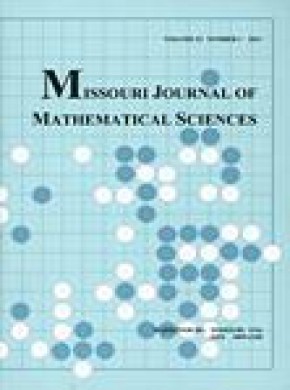 Missouri Journal Of Mathematical Sciences杂志