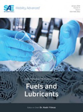 Sae International Journal Of Fuels And Lubricants杂志