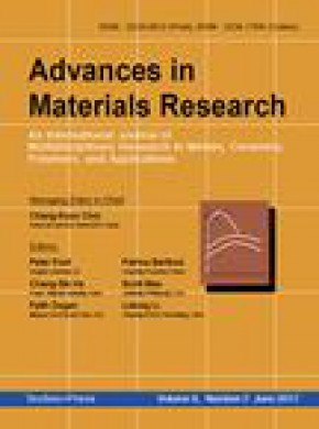 Advances In Materials Research-an International Journal杂志