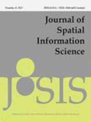 Journal Of Spatial Information Science杂志