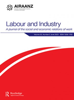 Labour And Industry杂志