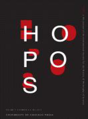 Hopos-the Journal Of The International Society For The History Of Philosophy Of杂志