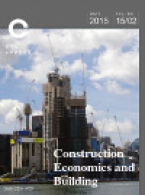 Construction Economics And Building杂志