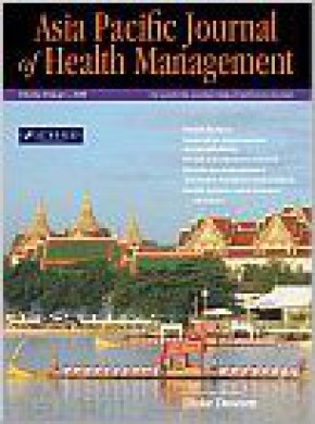 Asia Pacific Journal Of Health Management杂志