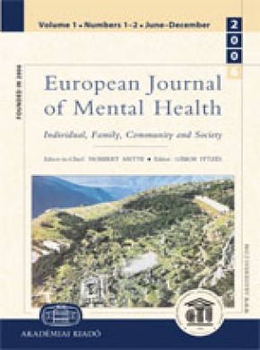 European Journal Of Mental Health杂志