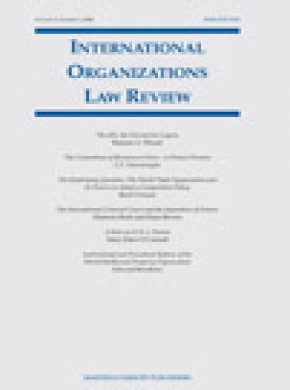 International Organizations Law Review杂志