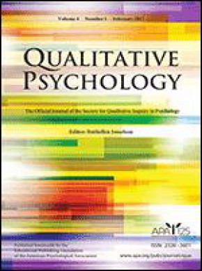 Qualitative Psychology杂志