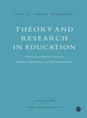 Theory And Research In Education杂志