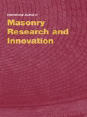 International Journal Of Masonry Research And Innovation