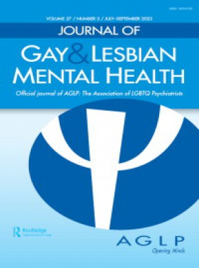 Journal Of Gay & Lesbian Mental Health杂志