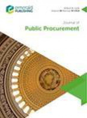 Journal Of Public Procurement杂志