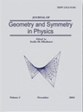 Journal Of Geometry And Symmetry In Physics杂志