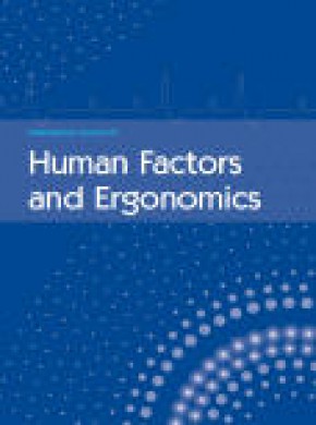 International Journal Of Human Factors And Ergonomics杂志