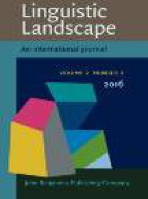 Linguistic Landscape-an International Journal杂志