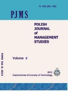 Polish Journal Of Management Studies