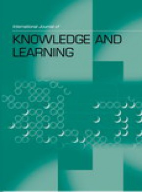 International Journal Of Knowledge And Learning杂志