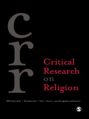 Critical Research On Religion杂志