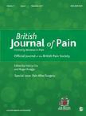 British Journal Of Pain杂志